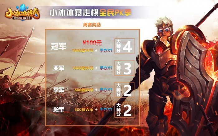 WCAA小冰冰暴走棋全新赛季开启,这个年末很好“玩”